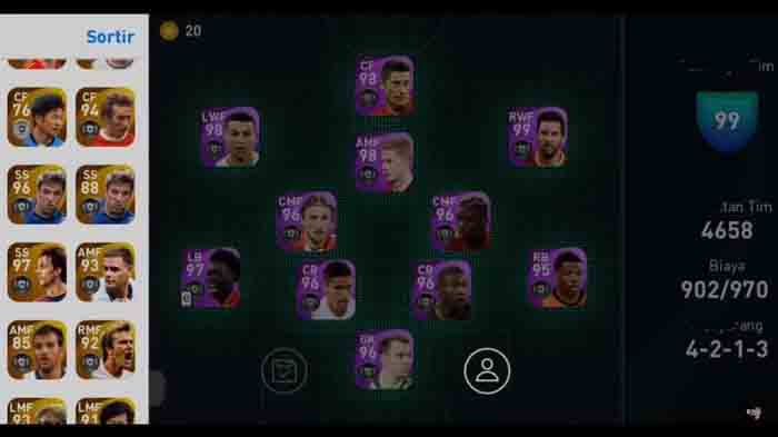 Full Legends account
