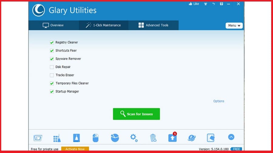 What are the Glary Utilities 5 Pro Features